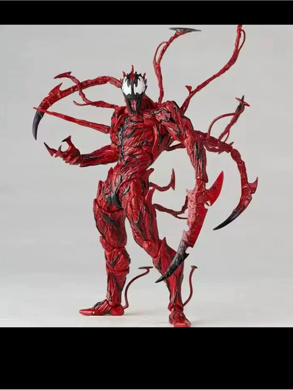 Red Carnage Action Figure - Sculpted Symbiote Statue - Picture 1 of 3